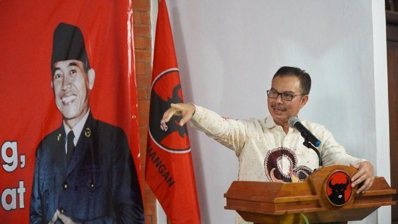 KR Jogja - Peringatan HUT Megawati ke-76, Hasto Wardoyo Ajak Selesaikan Masalah Stunting